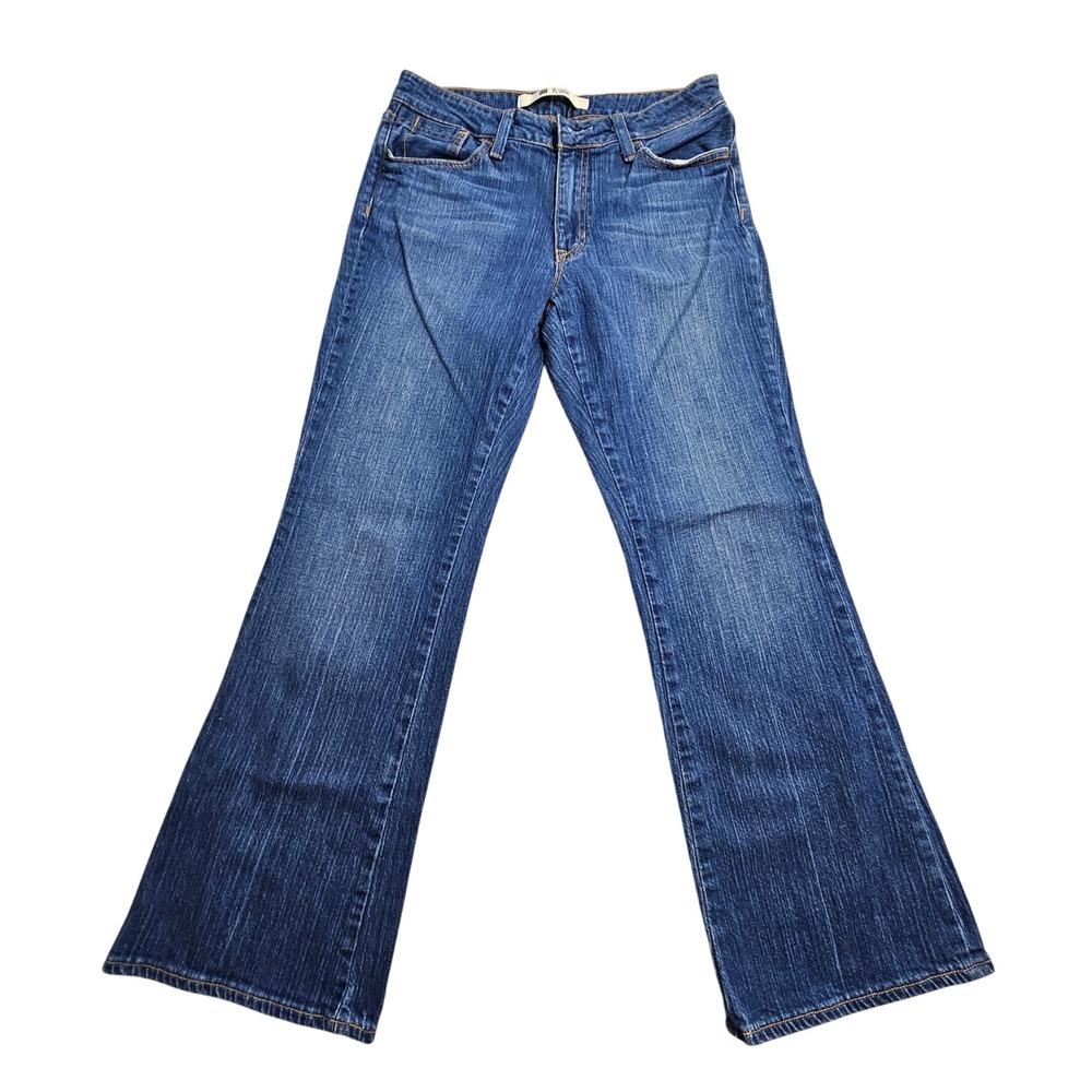Gap Original Flare Jeans Womens 8 Ankle Blue Medium Wash Y2K 3166 Vintage09-00-1